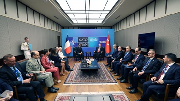 Erdoğan ve Macron'dan NATO Zirvesi'nde Kritik Görüşme