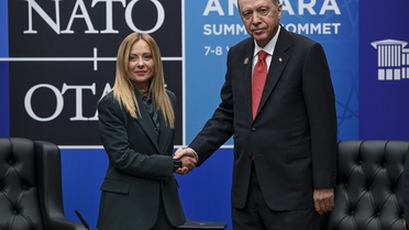 Erdoğan-Meloni NATO Zirvesi'nde buluştu