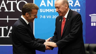 Erdoğan ve Macron Ankara'da buluştu