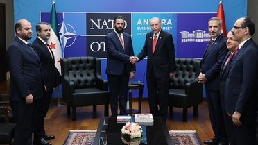 Erdoğan, Suriye lideri Şara'yı kabul etti