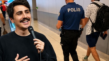 Tutuklanan komedyen Deniz Göktaş'ın 'Ölü Deniz' adlı stand-up gösterisinin videosuna erişim engeli