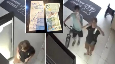 Çocukların davranışı takdir topladı: Görevliyi göremeyince...