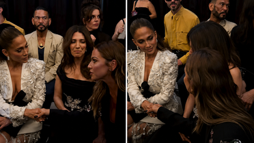 Hadise ile Jennifer Lopez Paris'te buluştu: Samimi halleri dikkat çekti