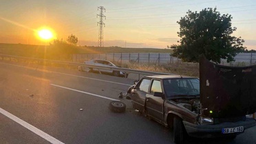 Edirne'de Trafik Kazası: Bir Yaralı