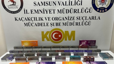 Samsun'da Kaçak Tütün Operasyonu