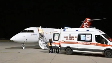 Şırnak'tan kalp hastası bebek İstanbul'a sevk edildi