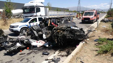 Malatya'da Trafik Kazası: 1 Yaralı