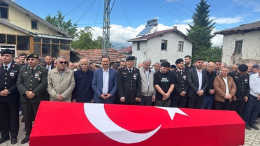Kıbrıs Gazisi İsmet Aldemir Son Yolculuğuna Uğurlandı