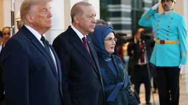 Trump resepsiyon yemeğine 10 üzerinden 12 puan verdi