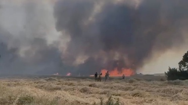 Kırklareli'nde Anız Yangını Kontrol Altına Alındı