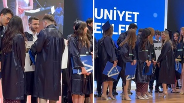 Yeditepe Üniversitesi'nde skandal! Ayetin önünü kapattılar, alkışlarla destek verdiler