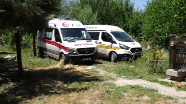 Malatya'da 71 yaşındaki adam mezarlıkta asılı bulundu