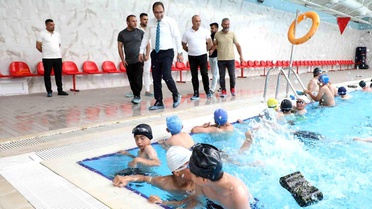 Ağrı'da Yüzme Eğitimi Projesi