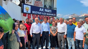 Çakır Bozyazı'da Partililerle Buluştu