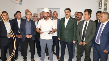 Sivas'ta Yeni Hastane İnşaatı İncelendi