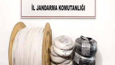 Bolu'da Kablo Hırsızları Yakalandı