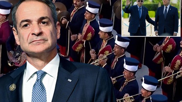 Bu görüntüler Yunanistan'ı fena tutuşturdu: Trump sultana boyun eğdi