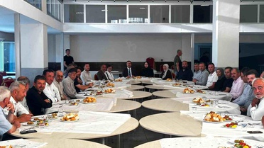 Çavdarhisar Kaymakamı Murat Ak'a veda programı düzenlendi