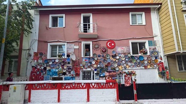 Kütahya'da Çini Kaplı Ev İlgi Çekiyor