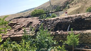 Kırıkkale'de Müstakil Evde Yangın