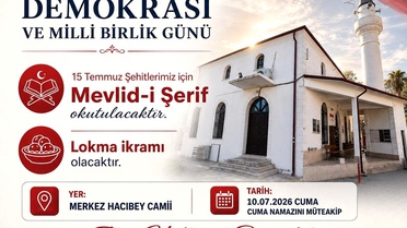 Köyceğiz'de şehitler için Mevlid-i Şerif