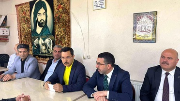 Milletvekili Çalkın Akyaka'da muhtarlar ve vatandaşlarla buluştu