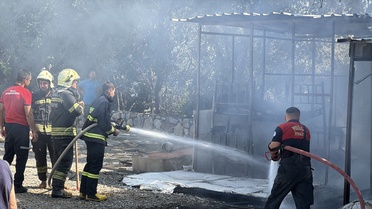 Bodrum'daki Yangın Söndürüldü