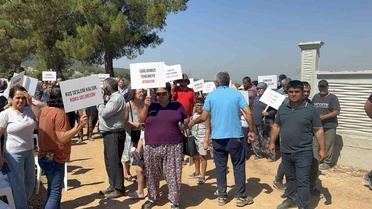 Tavuk çiftliği projesine mahalleliden tepki
