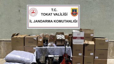 Tokat'ta Kaçak Tütün Operasyonu