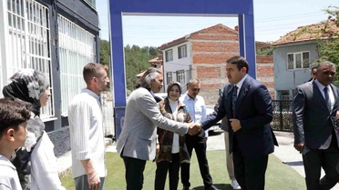 Vali Işın, Geleneksel Okçuluk Tesisi'ni Ziyaret Etti