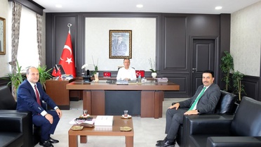 Yeşilay'dan Kaymakam'a Ziyaret