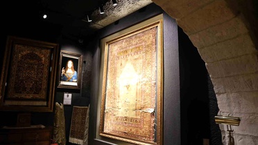 Kapadokya'da Tarihi Osmanlı İpek Halısı Sergileniyor