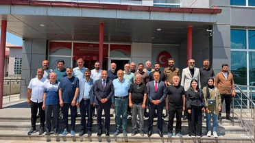 Ağrı Gençlik ve Spor İl Müdürü Çelebi basın mensuplarıyla bir araya geldi