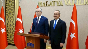 Bakan Işıkhan Malatya'da temaslarına başladı