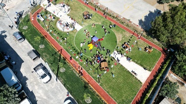 Başkan Arıkan'ın söz verdiği Akçakonak'taki park projesi tamamlandı