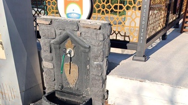 Burdur'da Gençler Çeşmeye Zarar Verdi