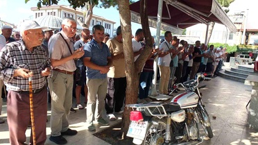 Emekli Başçavuş Mazlum Alamur'un Cenaze Töreni