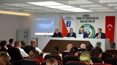 Bursa'da Esnaf için Vergi Taksitlendirme Toplantısı