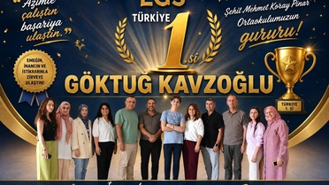 Bursalı öğrenci LGS'de tam puanla Türkiye birincisi