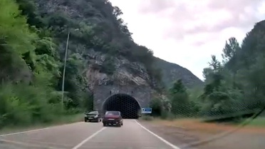 Karabük'te Tehlikeli Sürücü Kamerada