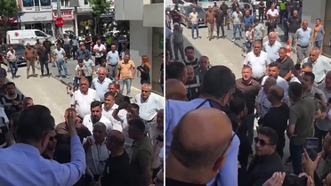CHP Niğde İl Başkanlığı’nda yeni yönetim polis eşliğinde geldi, binaya sokulmadı