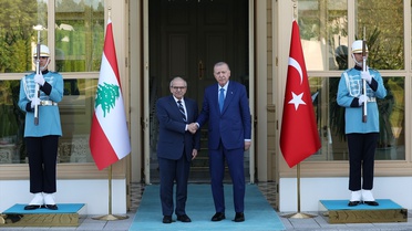 Erdoğan Lübnan Başbakanı Selam'ı ağırladı