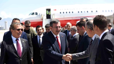 Cumhurbaşkanı Yardımcısı Cevdet Yılmaz, KKTC'de