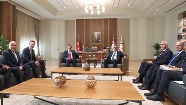 Cevdet Yılmaz ve Tufan Erhürman KKTC'de Görüştü