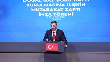 Türkiye ve KKTC arasında doğal gaz boru hattı mutabakatı