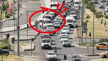 Diyarbakır'da Dronlu Trafik Denetimi