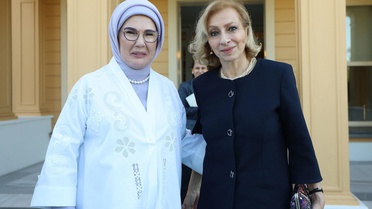 Emine Erdoğan, Lübnan Başbakanı'nın eşini ağırladı