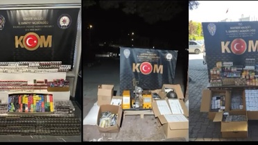 Kayseri'de Kaçak Sigara Operasyonu