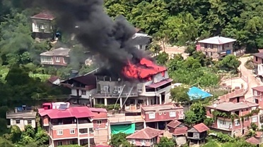 Ordu'da 3 katlı binada yangın