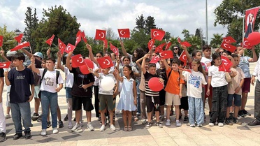 Osmaniye'de 15 Temmuz ruhu hatıra durağında canlandırıldı